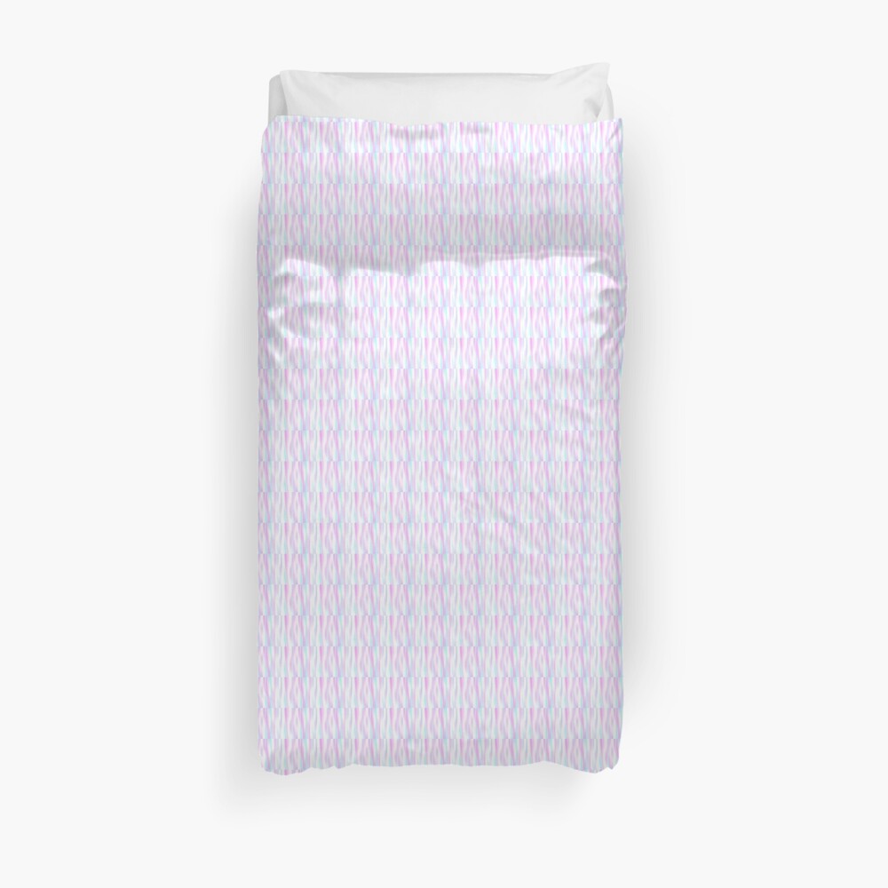 Pastel Stripes Duvet Cover