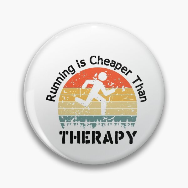 Item preview, Running It's Cheaper Than Therapy - Running Gift - Marathon Run - funny Gift ideas for runner Lovers  designed and sold by biigshow.