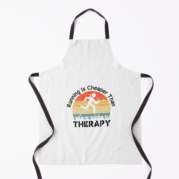 Item preview, Running It's Cheaper Than Therapy - Running Gift - Marathon Run - funny Gift ideas for runner Lovers designed and sold by biigshow.
