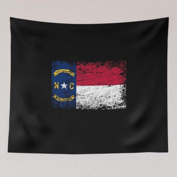 Item preview, North Carolina ensign flag used look designed and sold by GeogDesigns.