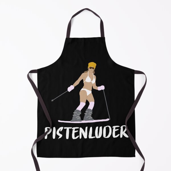 Item preview, Piste slut motif for women and girls at apres ski designed and sold by PlatonisDesign.