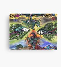Dragon Eyes Canvas Print