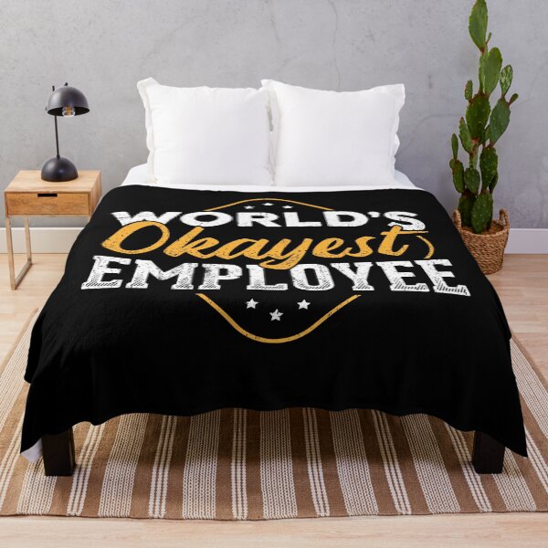 Item preview, World's okayest butler work manager office job designed and sold by Hyperspreader.