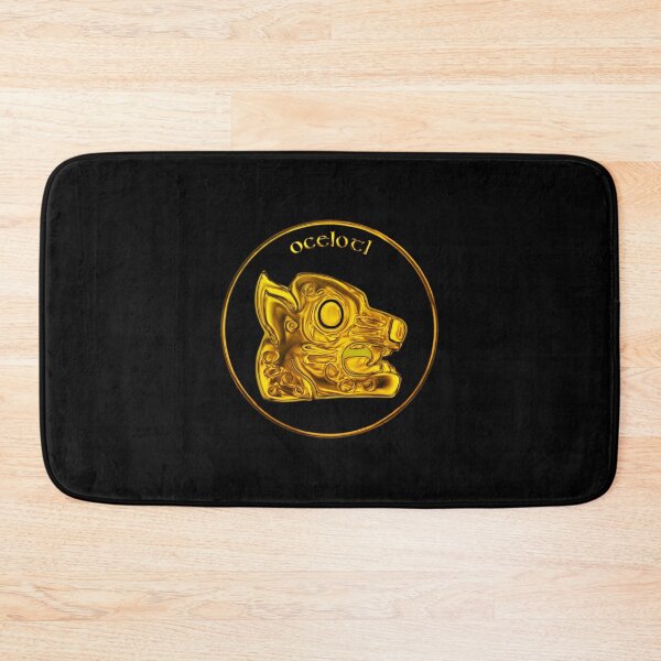 Item preview, Aztec Day Sign 'Ocelotl' (Jaguar) designed and sold by kernowerno.