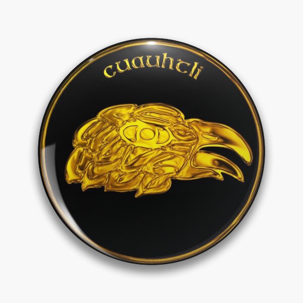 Item preview, Aztec Day Sign 'Cuauhtli' (Eagle) designed and sold by kernowerno.