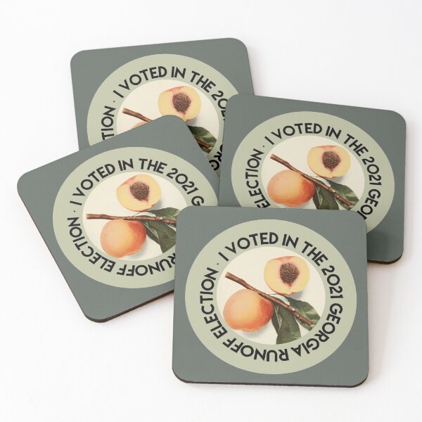 Item preview, I voted in the 2021 georgia runoff election [dot, top] designed and sold by bellatierra.