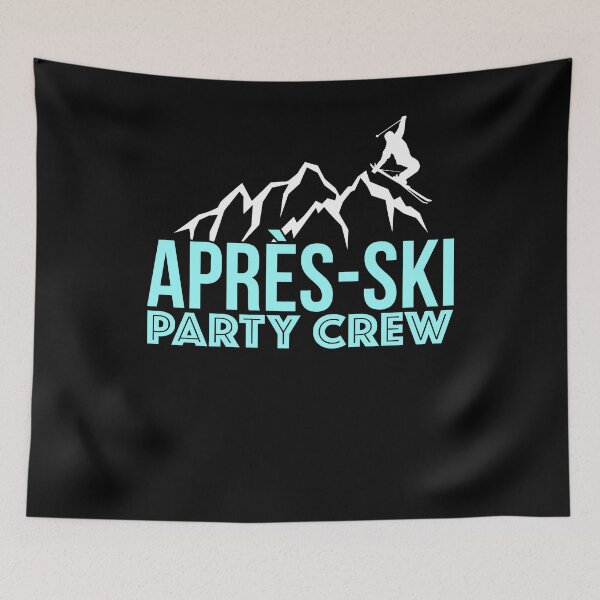Item preview, Apres ski crew gift for skiers on winter vacation designed and sold by PlatonisDesign.