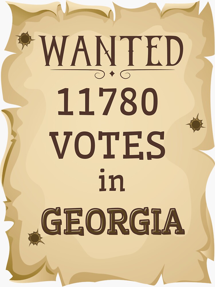 Wanted 11780 votes in Georgia, Trump pressures Georgia elections by ds-4