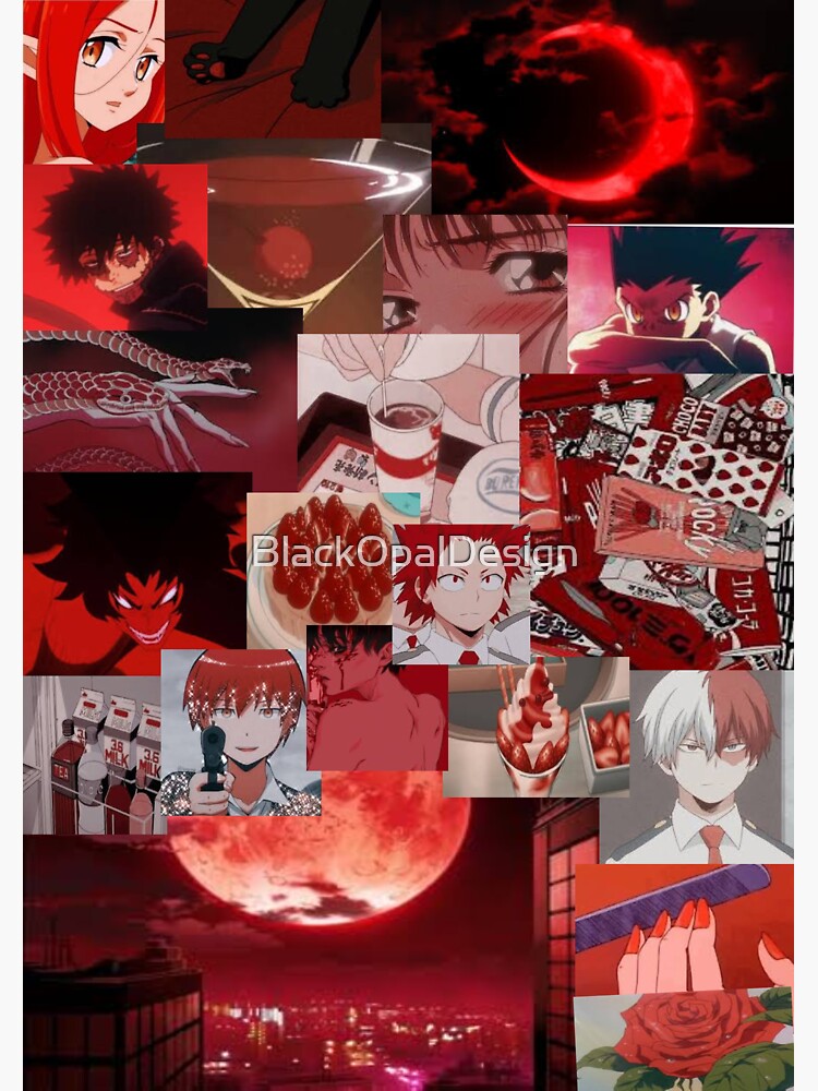 21 Red anime themes I like ideas | red aesthetic, anime, aesthetic anime