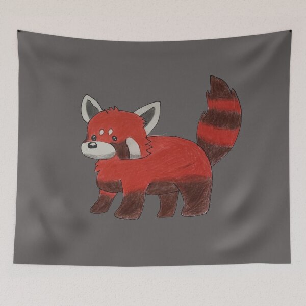 Item preview, red panda drawing designed and sold by GabyVGalindo.