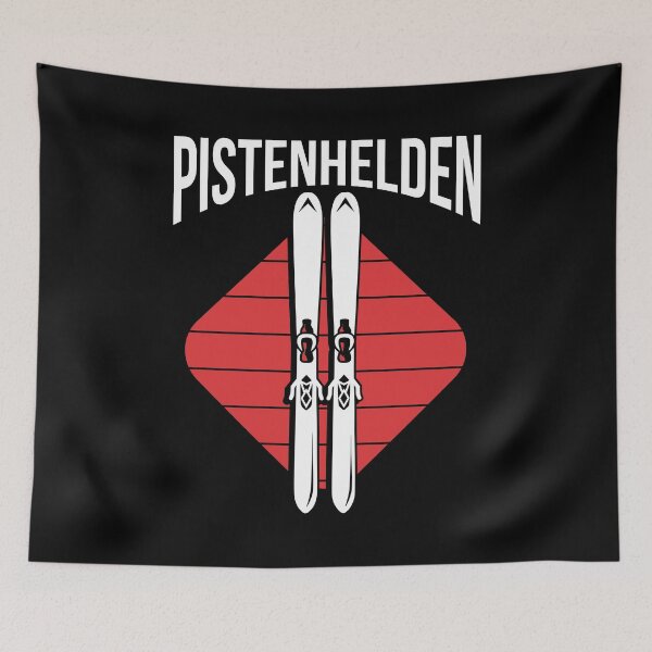 Item preview, Winter vacation skier gift for buddy colleagues designed and sold by PlatonisDesign.