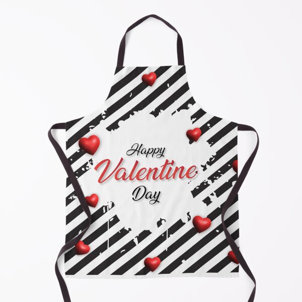 Item preview, Happy Valentine Day Black Lines designed and sold by Zuepfelmuetzen.