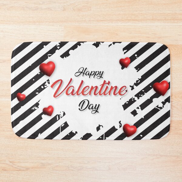 Item preview, Happy Valentine Day Black Lines designed and sold by Zuepfelmuetzen.