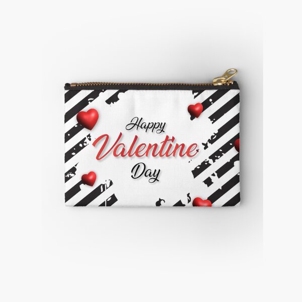 Item preview, Happy Valentine Day Black Lines designed and sold by Zuepfelmuetzen.