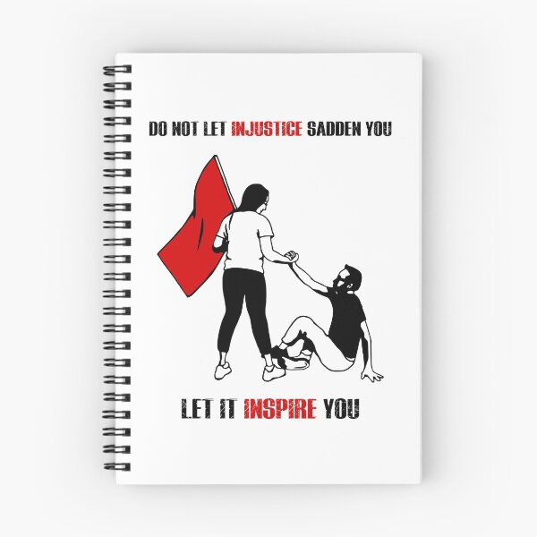 Item preview, Do not let injustice sadden you, let it inspire you! (Socialist) designed and sold by VoxSoc.