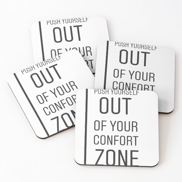 Item preview, Push yourself out of your confort zone ! designed and sold by Be-Minimalist.
