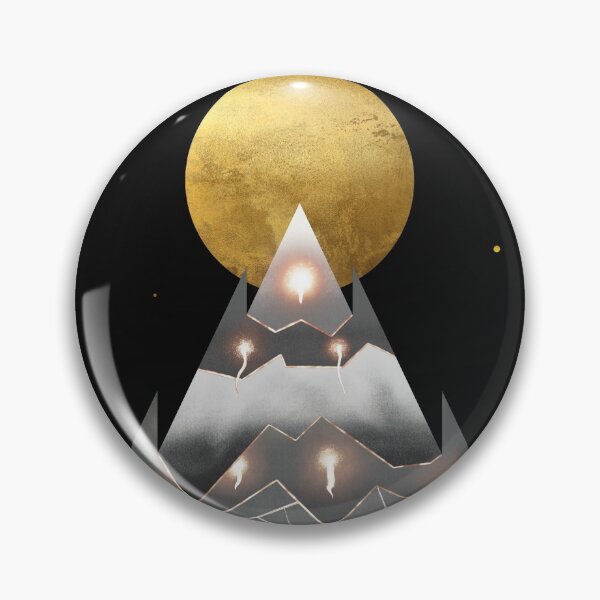 Item preview, Midnight Melting Mountain designed and sold by AmbienceArt.