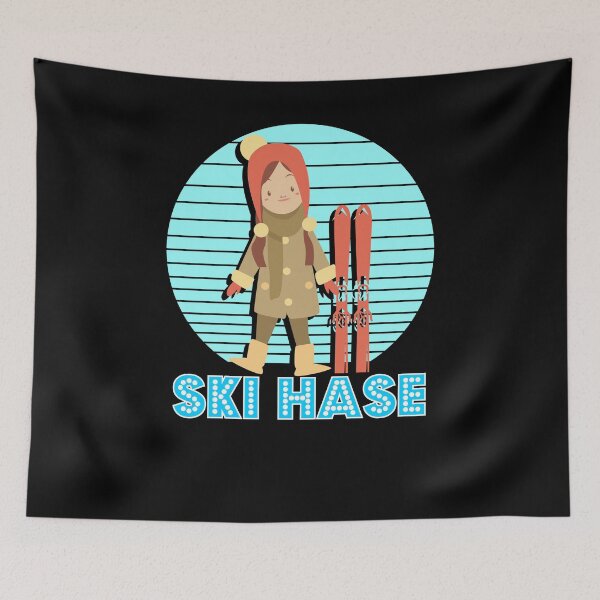 Item preview, Ski kids motif for little girls designed and sold by PlatonisDesign.