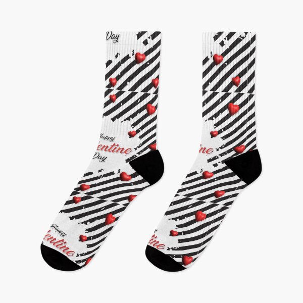 Item preview, Happy Valentine Day Black Lines designed and sold by Zuepfelmuetzen.