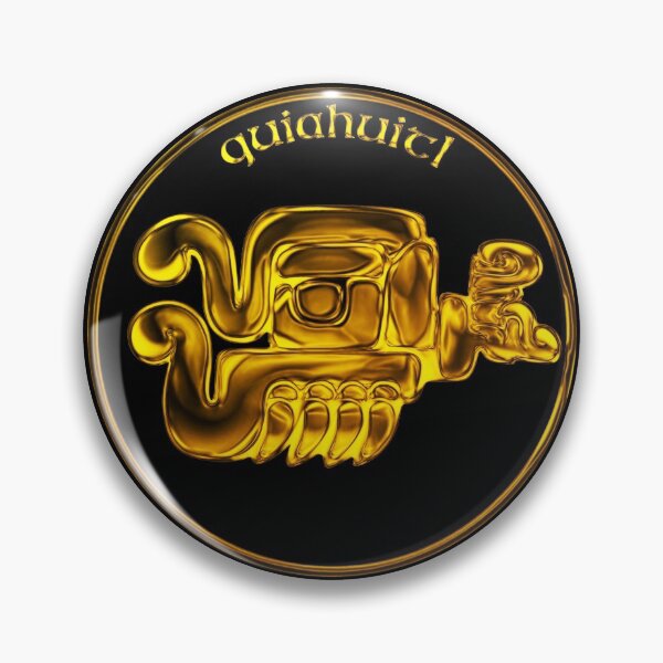 Item preview, Aztec Day Sign 'Quiahuitl' (Rain) designed and sold by kernowerno.