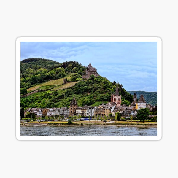 Exploring Germany's Rhine River Valley Sticker
