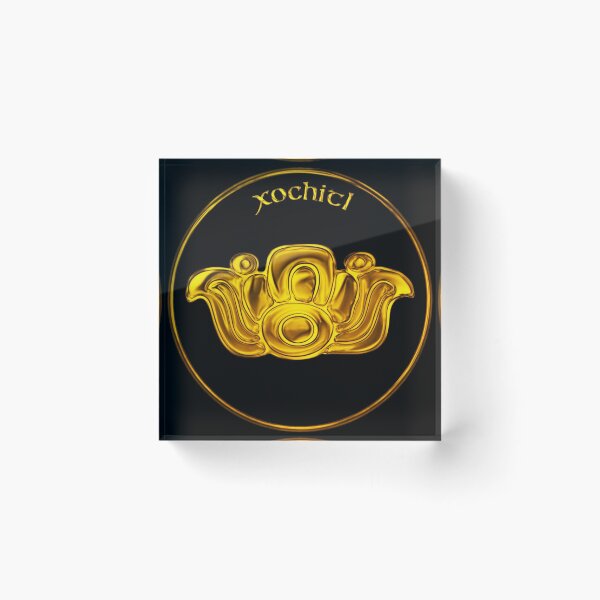 Item preview, Aztec Day Sign 'Xochitl' (Flower) designed and sold by kernowerno.