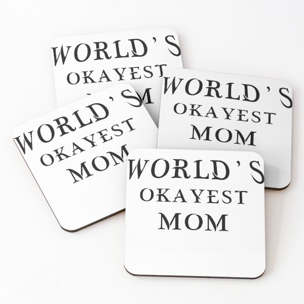 Item preview, WORLD'S OKAYEST MOM designed and sold by hichametta.
