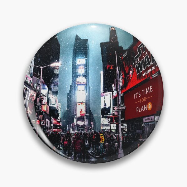 Item preview, Vintage Bitcoin City It's Time For Plan B designed and sold by Bitcoin-Gear.