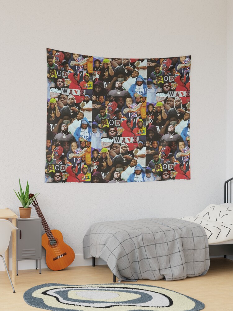 Photo outlet collage tapestry