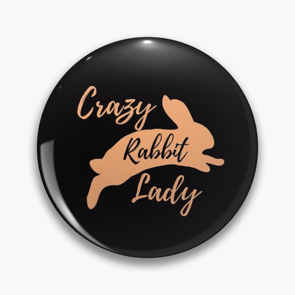 Item preview, Crazy Rabbit Lady designed and sold by hearthearts.