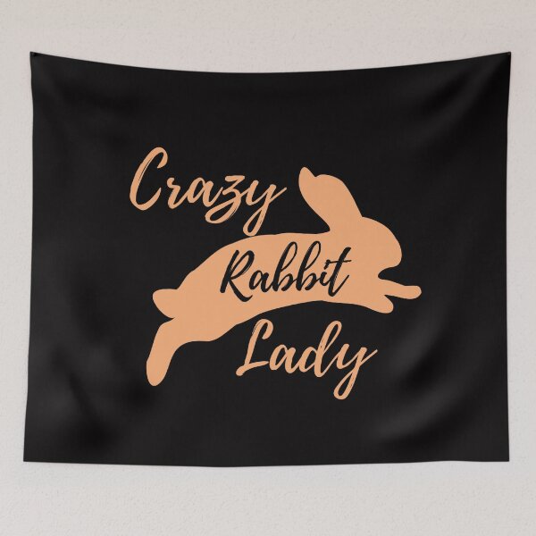 Item preview, Crazy Rabbit Lady designed and sold by hearthearts.
