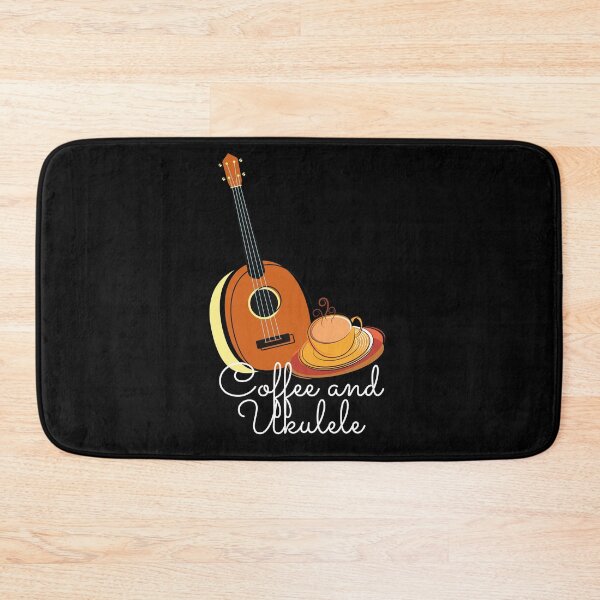 Item preview, Ukulele and coffee designed and sold by Made-By-Art.