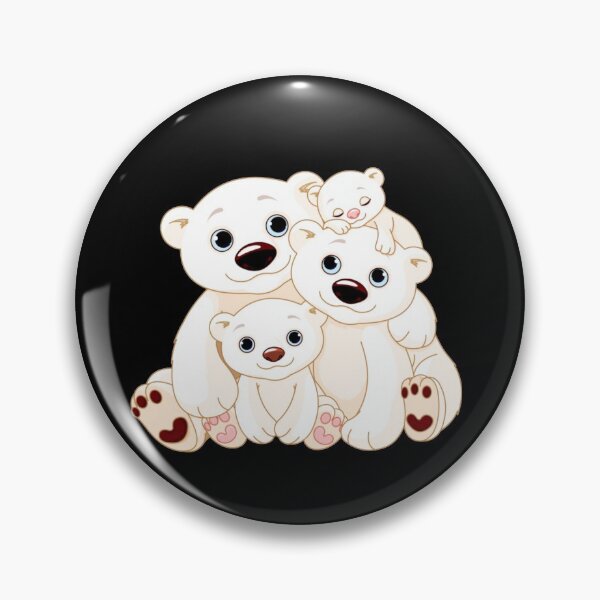 Item preview, Save The Artic polar bear pattern designed and sold by sidouyt.