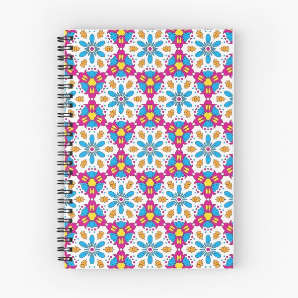 Item preview, Super Colorful Bright Retro Flowers 3 - Abstract Geometric Seamless Pattern designed and sold by FlawlessPattern.