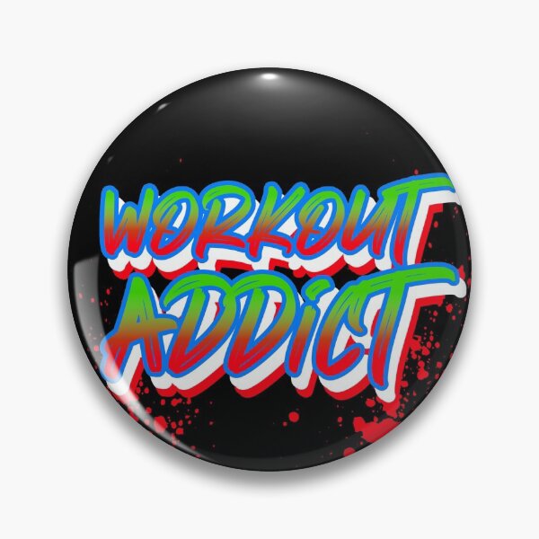 Item preview, Workout Addict - Gym Design designed and sold by 1chillin.