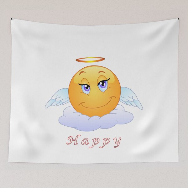 Item preview, Emoji Emoticon Female Angelic designed and sold by Haxino.