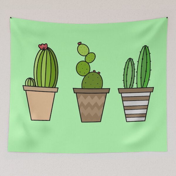 Aperçu de l'œuvre Cactus mignon créée et vendue par Clarasart28.