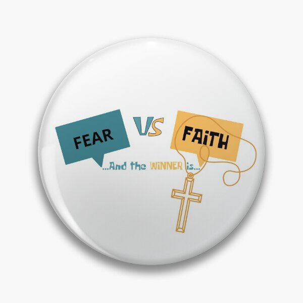 Item preview, FEAR vs FAITH designed and sold by Nancyanna.