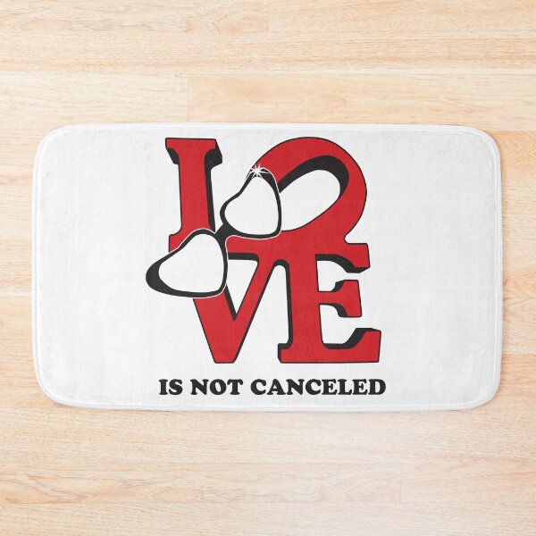 Item preview, Love Is Not Canceled Art Red with sunglasses by Linda Sholberg designed and sold by Linda Sholberg.