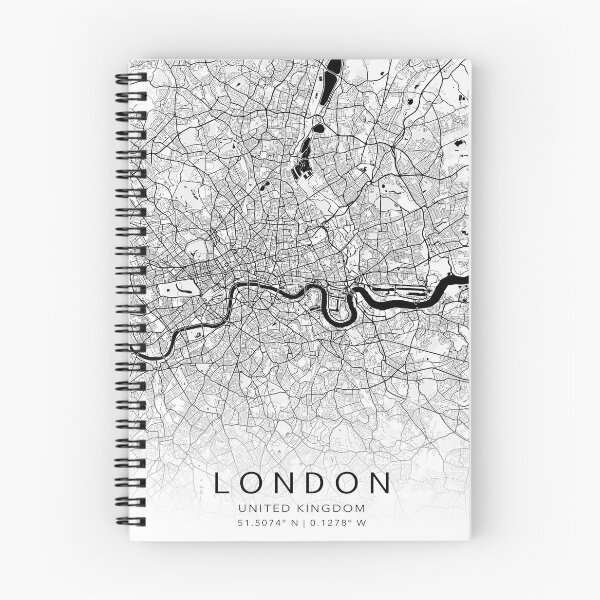 Item preview, London England Modern Street Map designed and sold by RossWilson12.