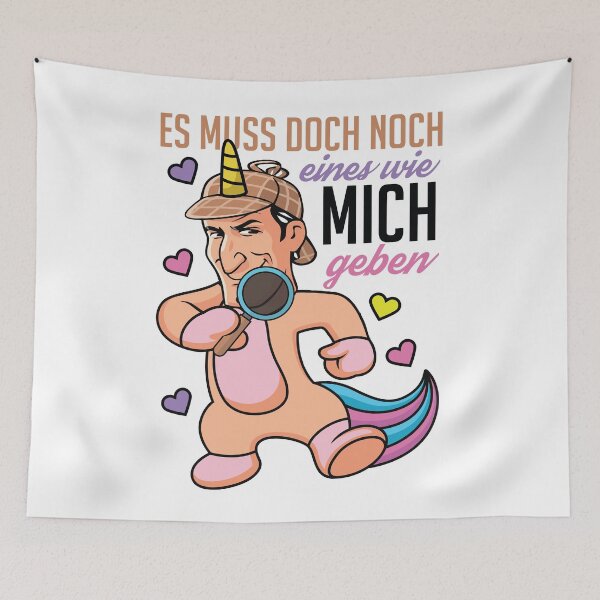 Item preview, Unicorn detective designed and sold by Elitekampfei.