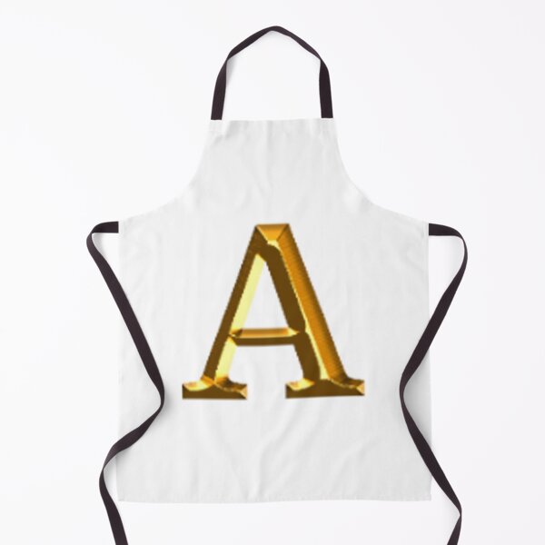 Item preview, Gold Upper Case Letter A designed and sold by molamode.