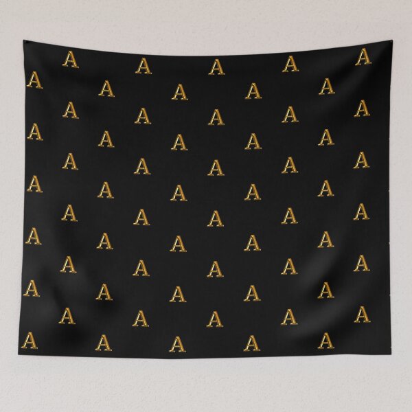 Item preview, Gold Upper Case Letter A designed and sold by molamode.