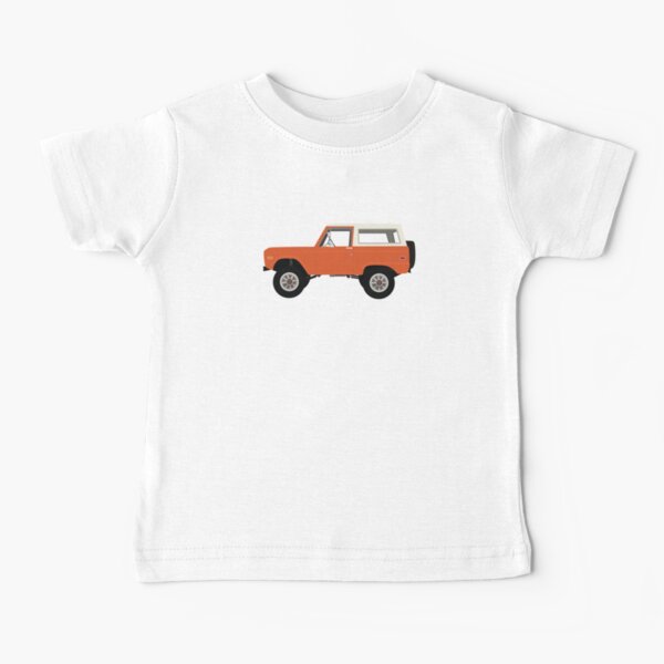 Ford Bronco Baby Tee - Natural - X-Small