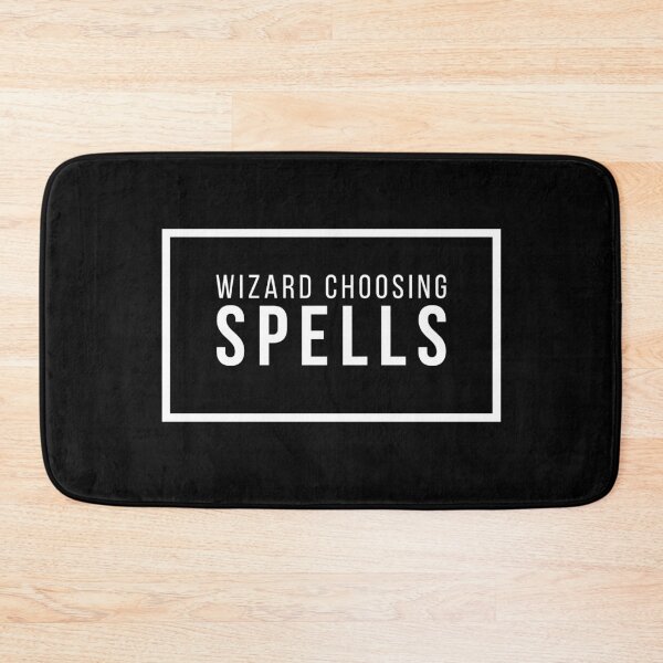 Item preview, Wizard choosing spells | DnD Class designed and sold by DatDragonShop.