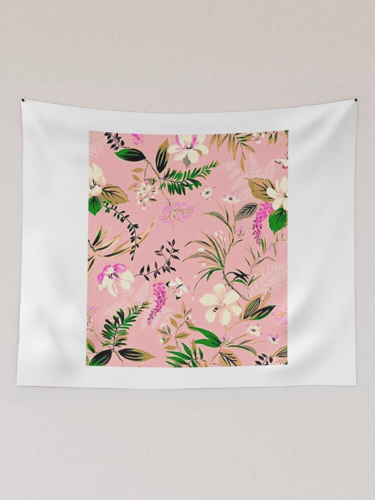 Pattern 3D flowers, Funny Shirt flowers | Tapestry