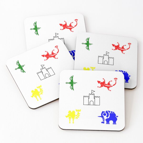 Item preview, 4 Divine Beasts designed and sold by FamilyAdora-art.