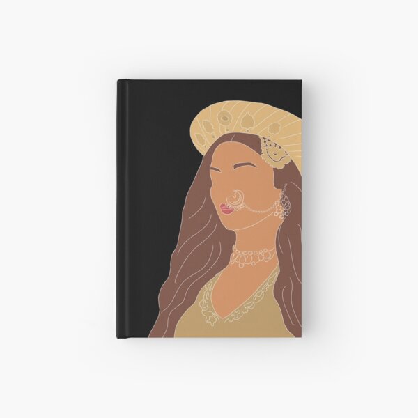 deewani mastani (white outline) Hardcover Journal