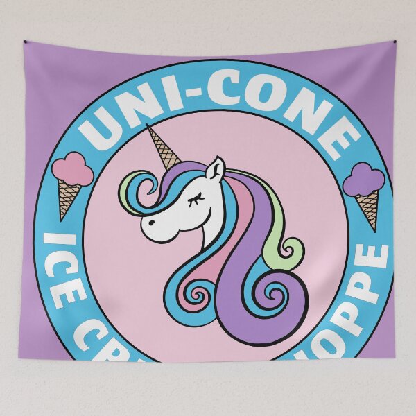 Item preview, Uni-Cone Ice Cream Shoppe designed and sold by mralphcreative.