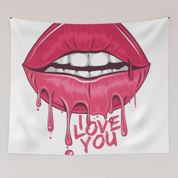 Item preview, I Love You Kiss - Design For Funny Valentine Day designed and sold by Zuepfelmuetzen.